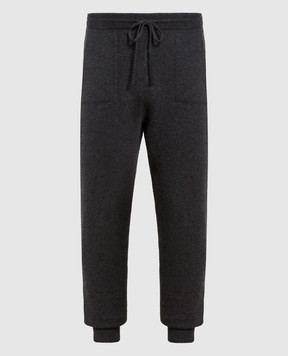 Cashmere&Whiskey Gray cashmere sweatpants MU8641307341PF