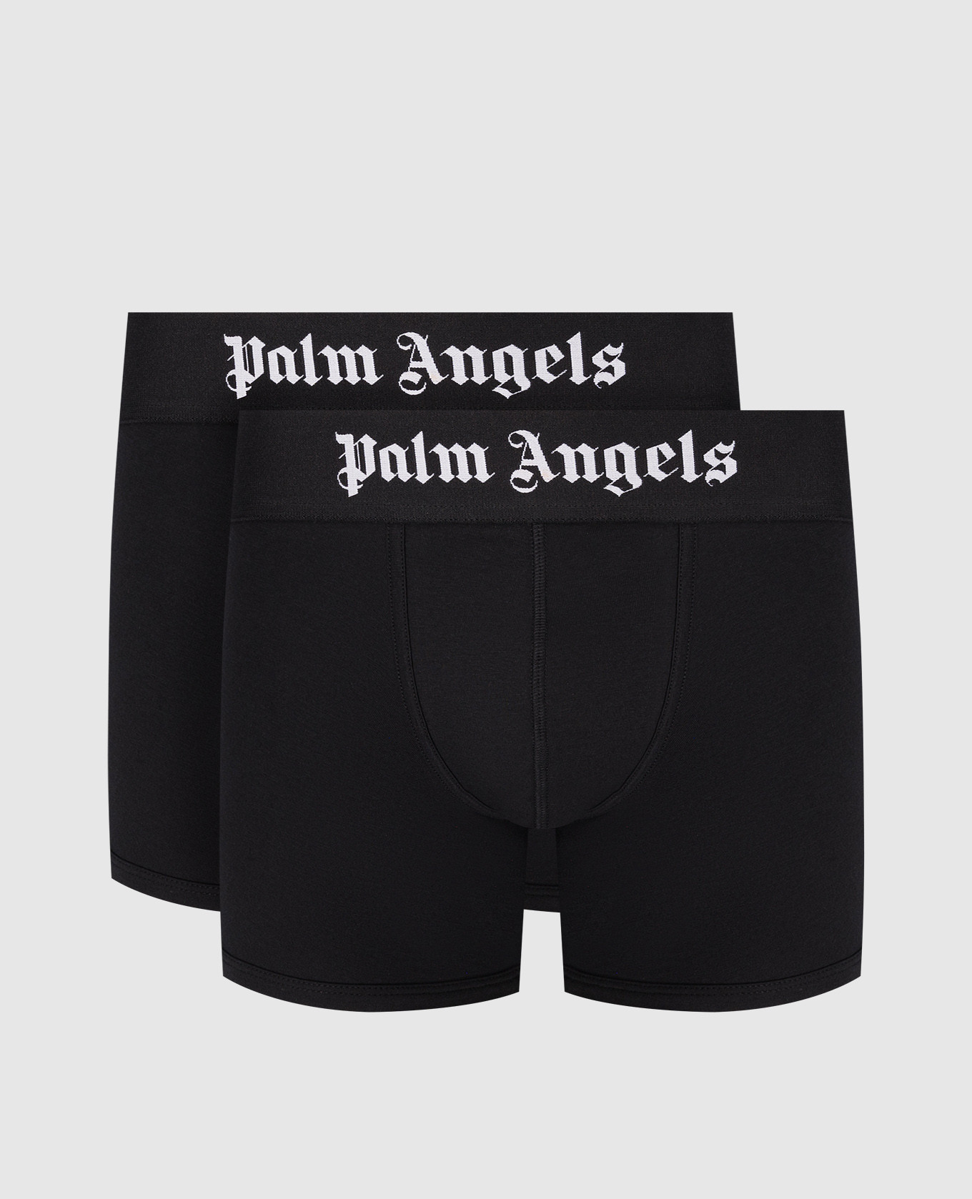 

Set of black boxer briefs with logo Palm Angels