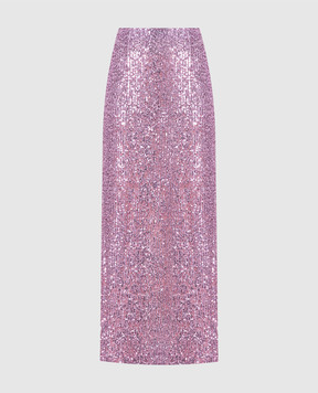 Tom Ford Purple skirt with sequins GC5622FAE381
