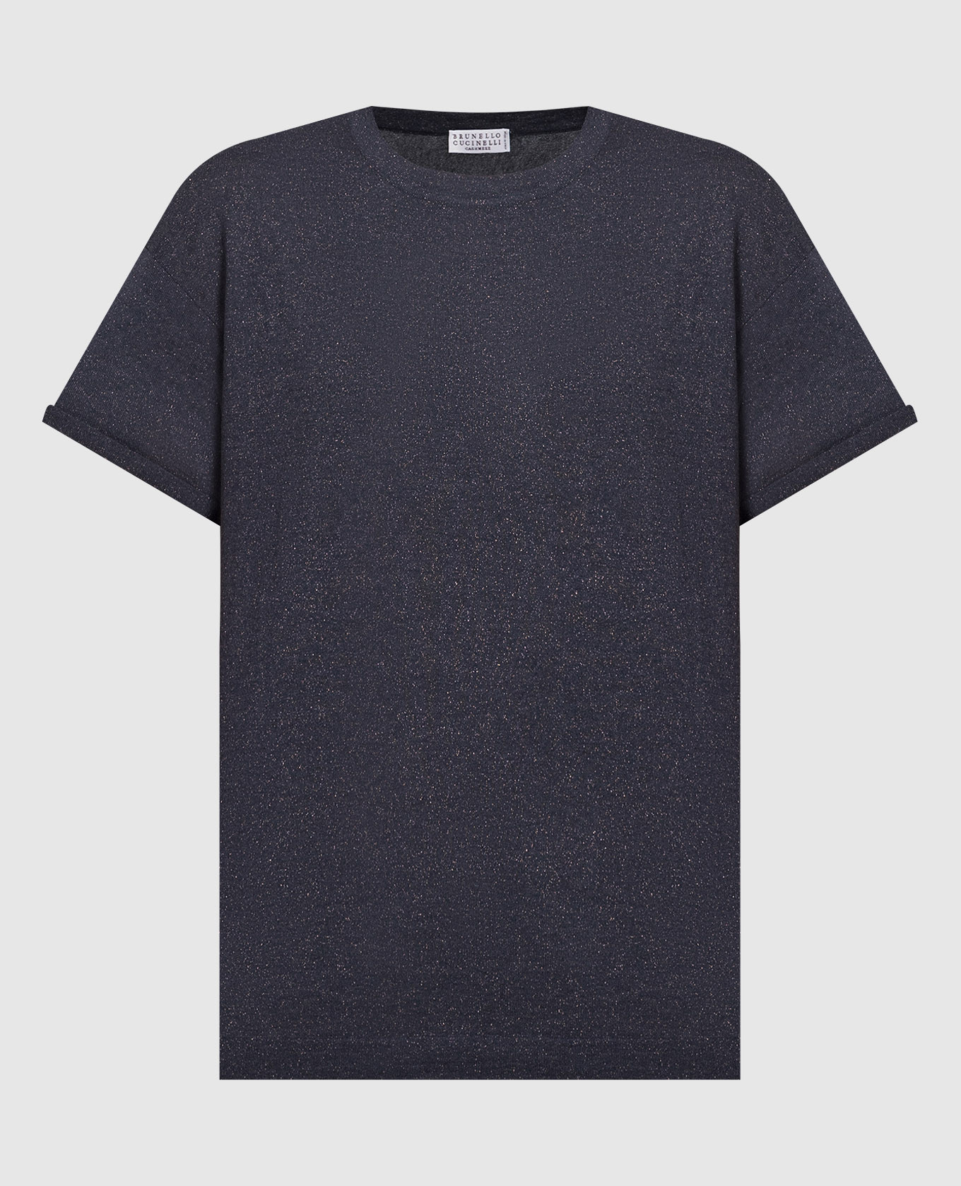 

Blue jumper with lurex Brunello Cucinelli, Синий