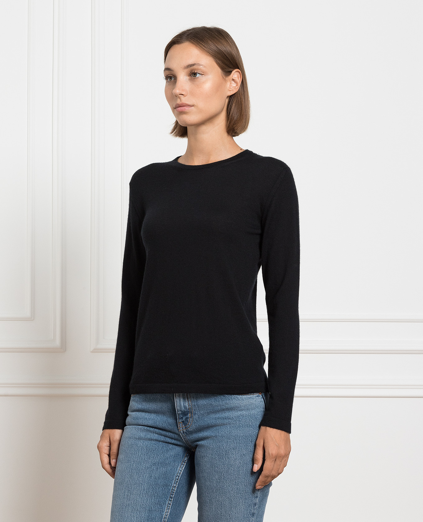 

Black cashmere longsleeve Babe Pay Pls