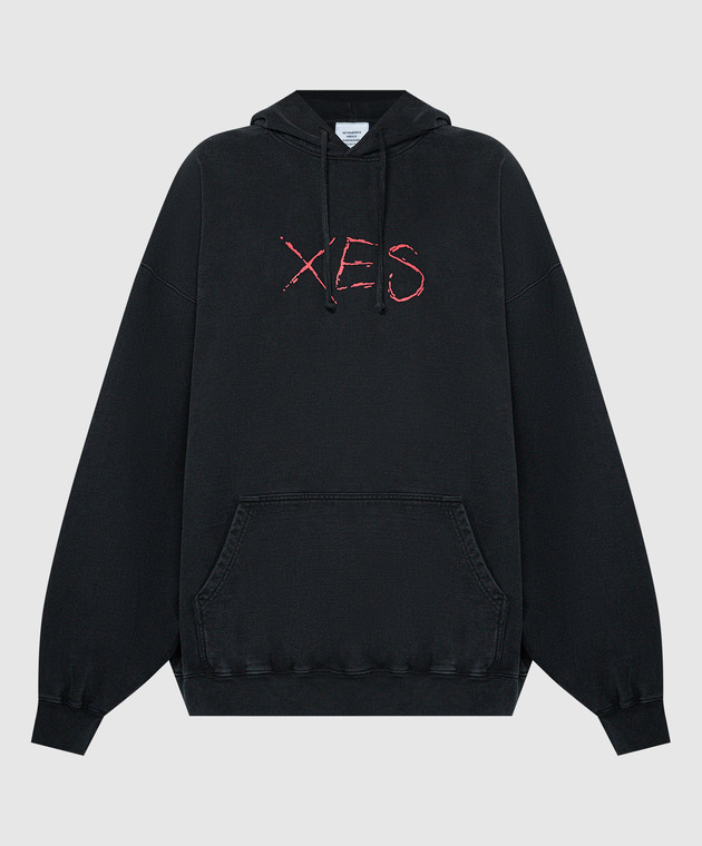 Vetements Black hoodie with SEX print UE64HD170B buy with  