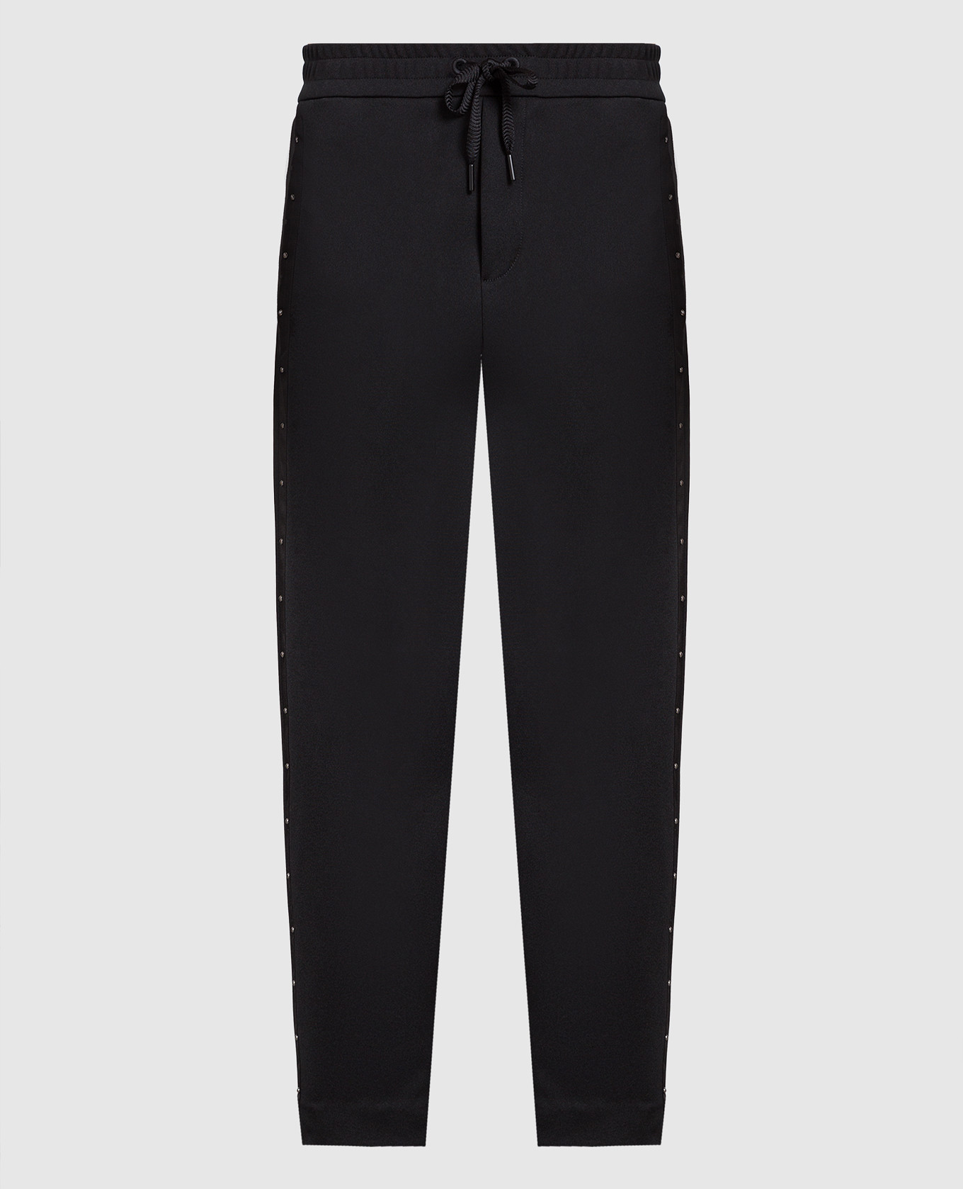 

Black sweatpants with metal studs Moncler