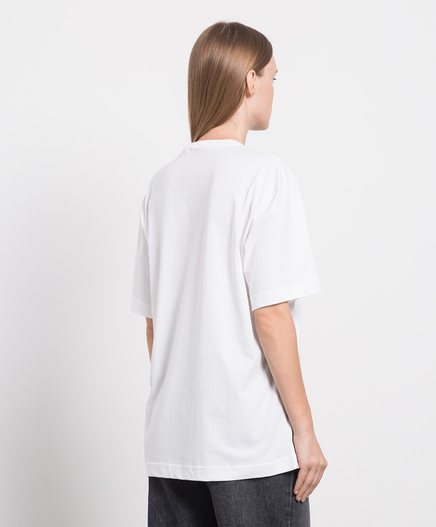 Tシャツ・カットソー HELMUT LANG Woman T-Shirt White O06HW505 100 Helmut Lang Outlet: T-shirt woman - White | Helmut Lang t