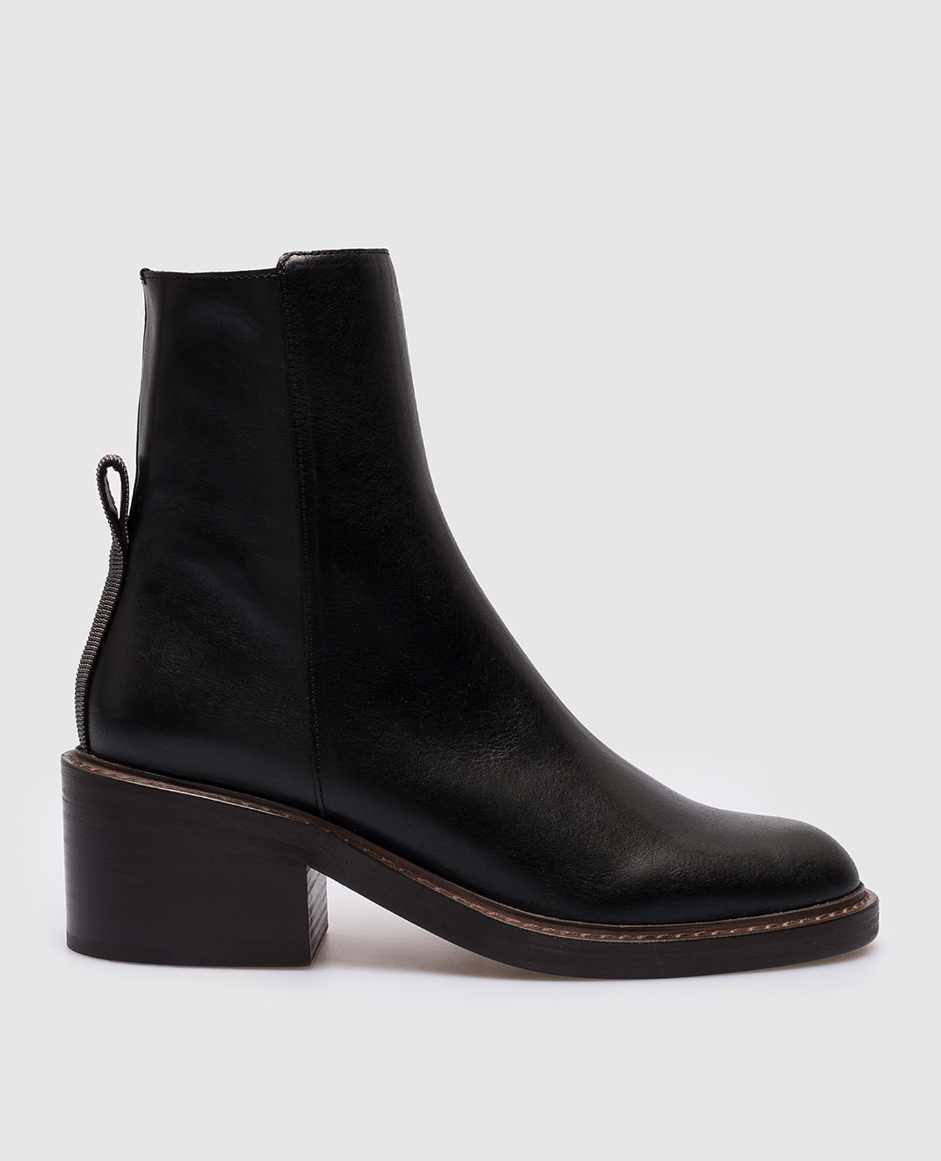 

Black leather boots Brunello Cucinelli
