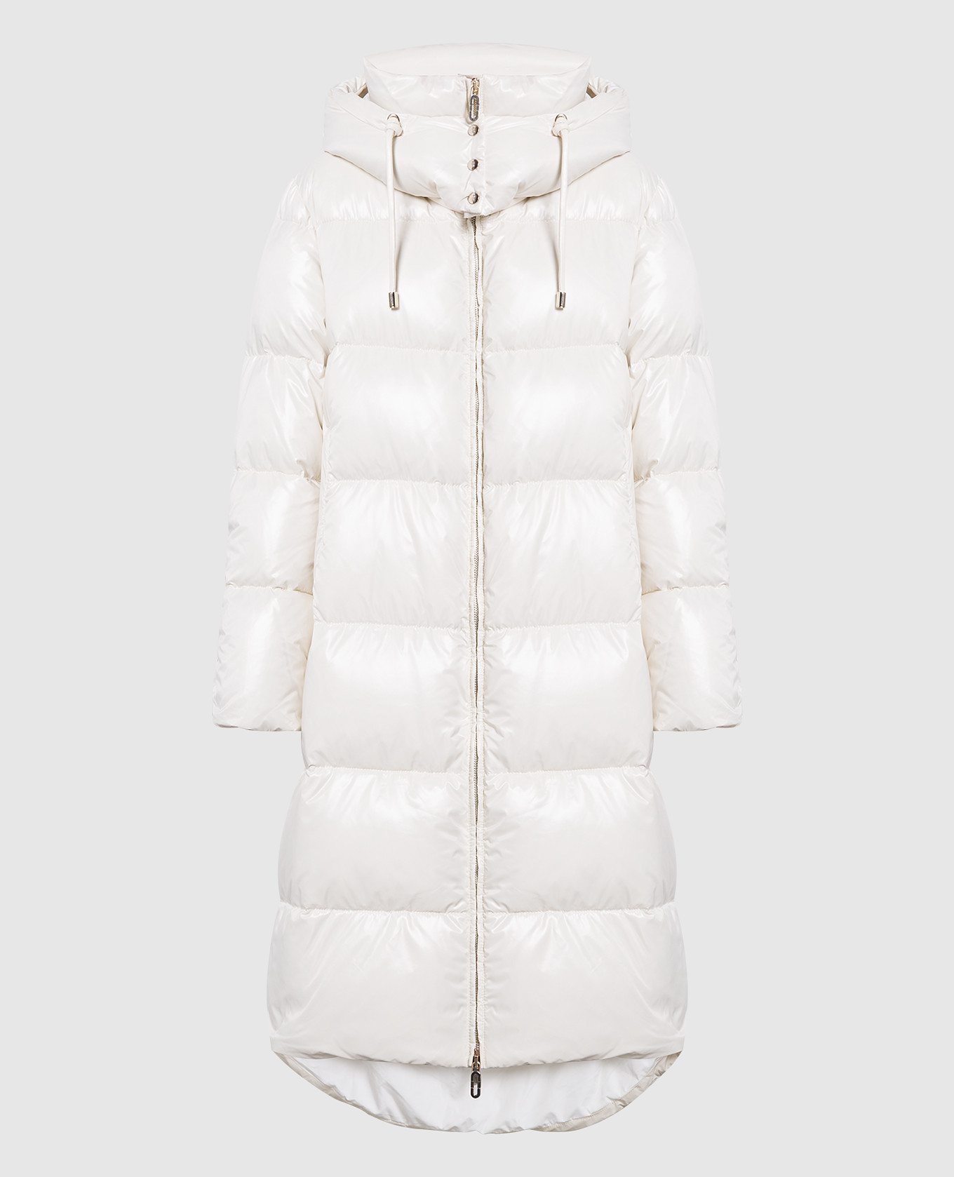 White down jacket with logo stilnology