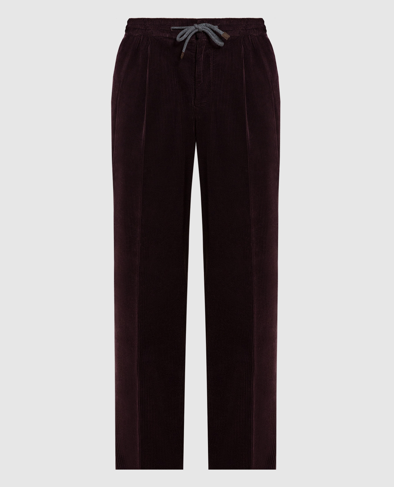 

Burgundy corduroy pants Brunello Cucinelli