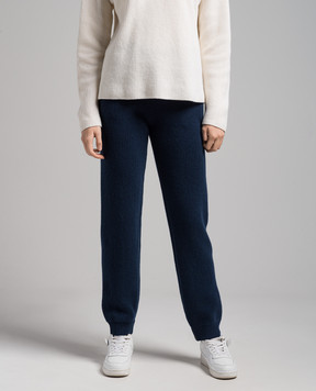Ballantyne Blue wool joggers B1T0427W114