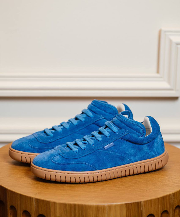 Bally blue sneakers online