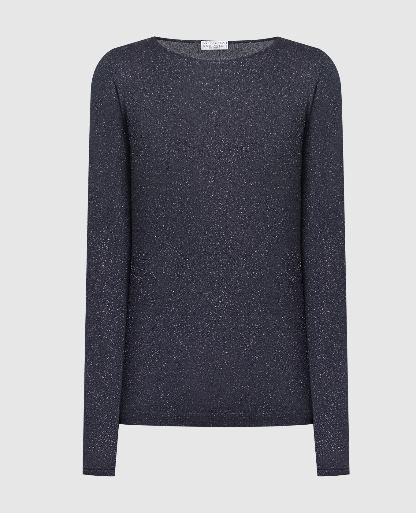 

Blue jumper with lurex Brunello Cucinelli