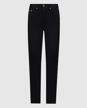 Dolce&Gabbana Black logo skinny jeans FTCAHDG8KS1