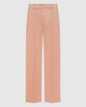 Max Mara Pink pants made of wool QUASAR