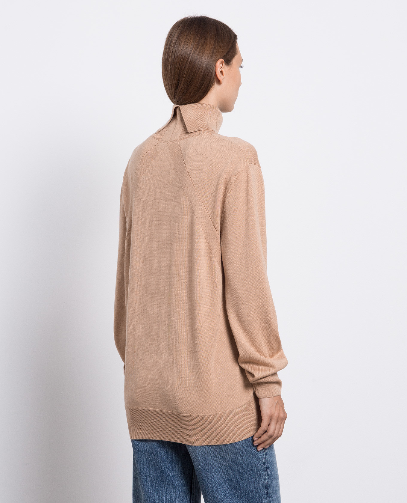 

Beige wool golf Jil Sander