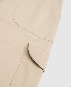 Brunello Cucinelli Children's beige joggers BH827E621C