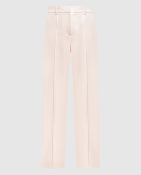 Magda Butrym Pink silk pants 169523