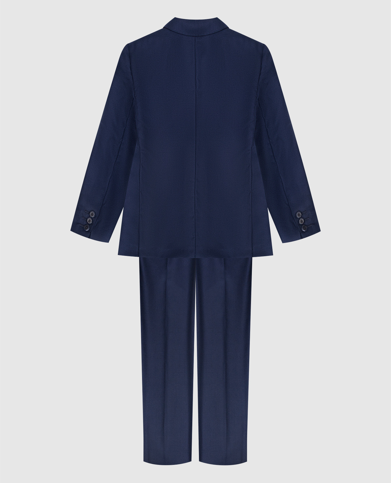 

Children's blue double-breasted cashmere suit Stefano Ricci