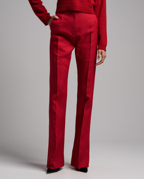 Valentino Red flared pants 3B0RB5201CF