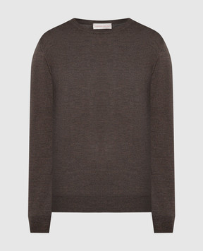 Cashmere&Whiskey Brown woolen jumper 92392