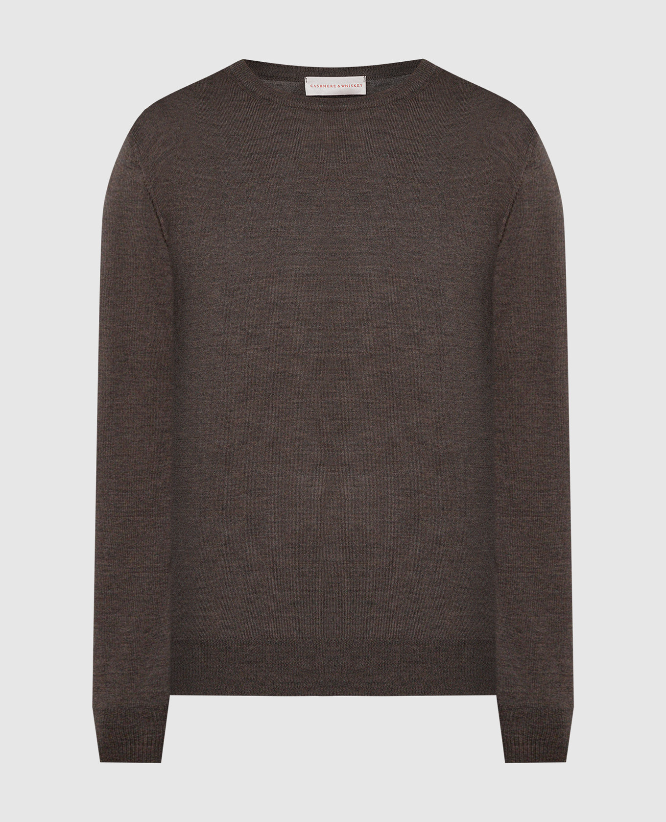 Brown woolen jumper