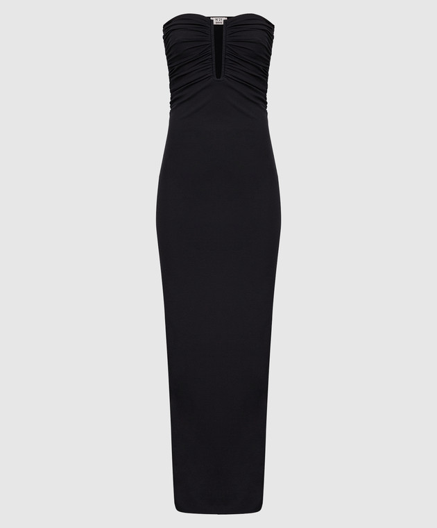 wolford black dress WOLFORD x N°21 Asymmetric Cut-Out Dress main image 1