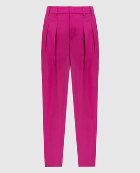 Dondup Pink pants made of wool DP661WS0110DXXX