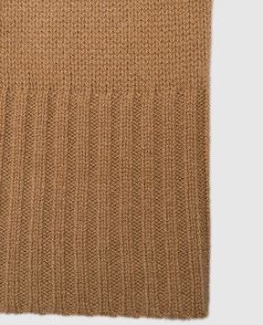 JOSEPH Brown cashmere scarf JF006883