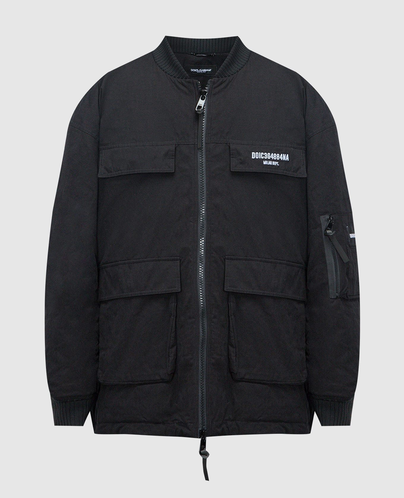 

Black jacket with embroidery DGVIB3 Dolce&Gabbana
