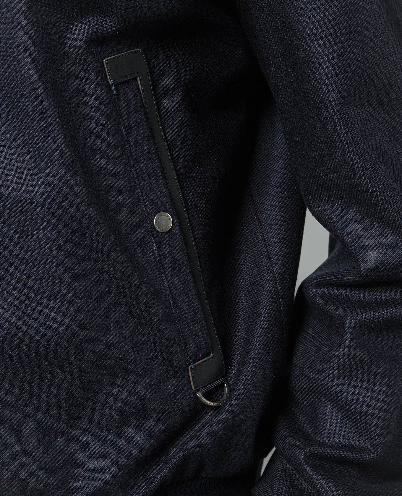 

Blue double sided silk bomber jacket Agnona