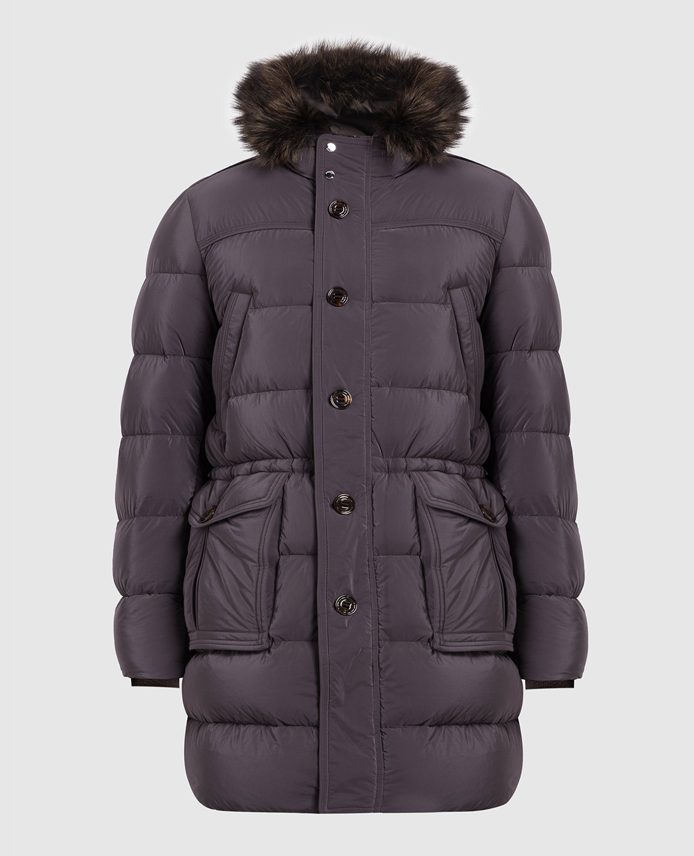 Brown down jacket darrisos moorer