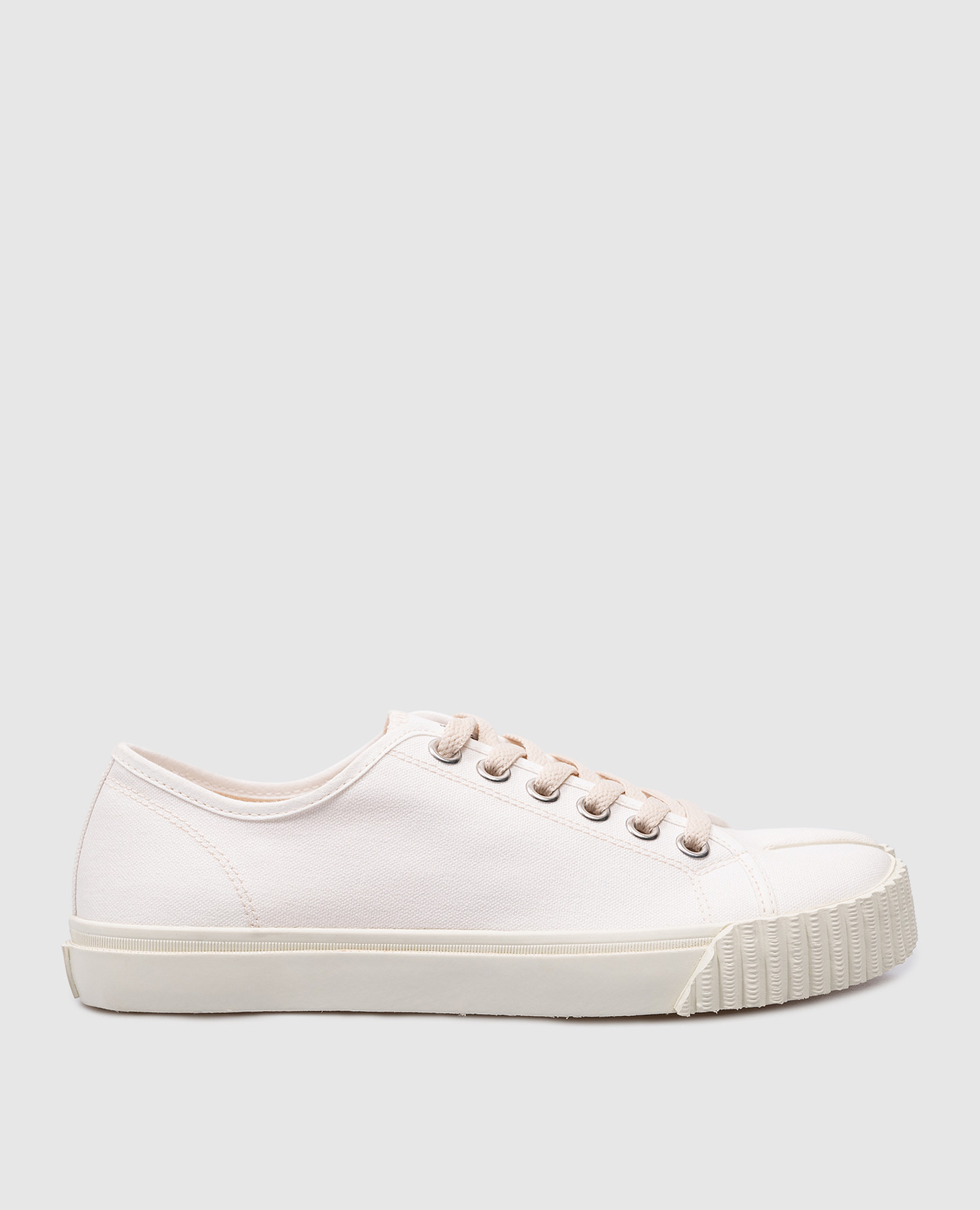 

White Tabi sneakers with logo Maison Margiela