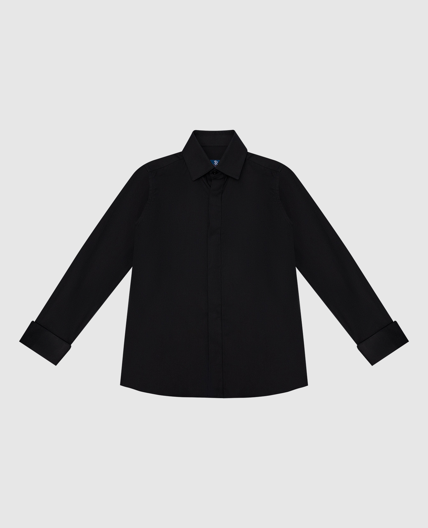 Children's black shirt stefano ricci