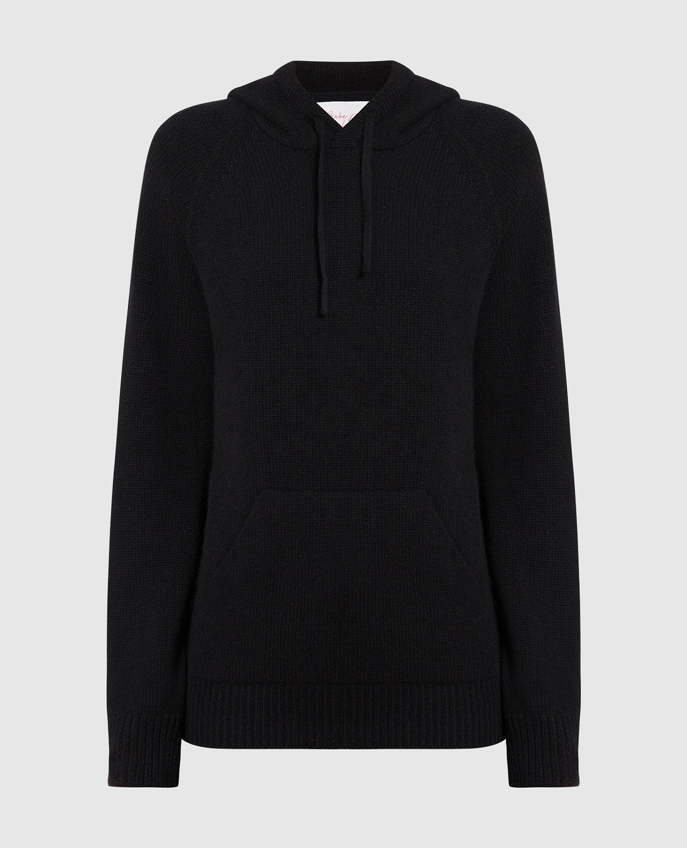 

Black cashmere hoodie Babe Pay Pls