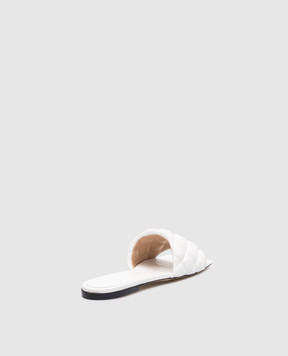 Bottega Veneta White flip-flops with padding 627710VBRR0