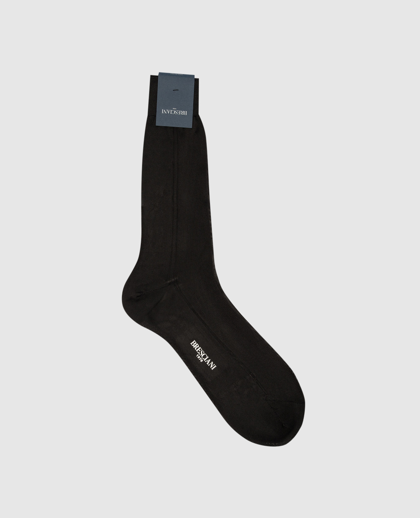 

Black silk socks Bresciani