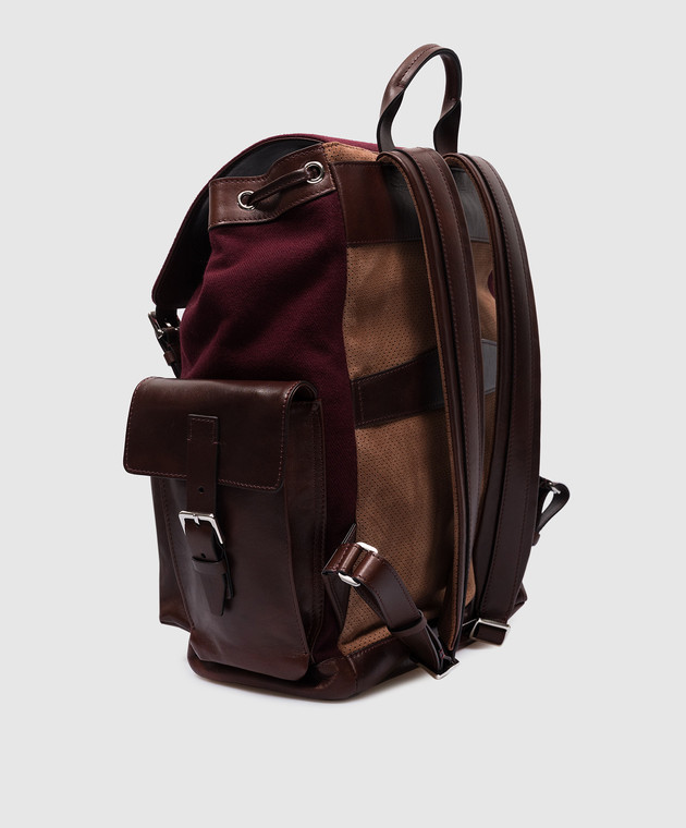 Brunello Cucinelli - City combined backpack MBACU356 - shop with