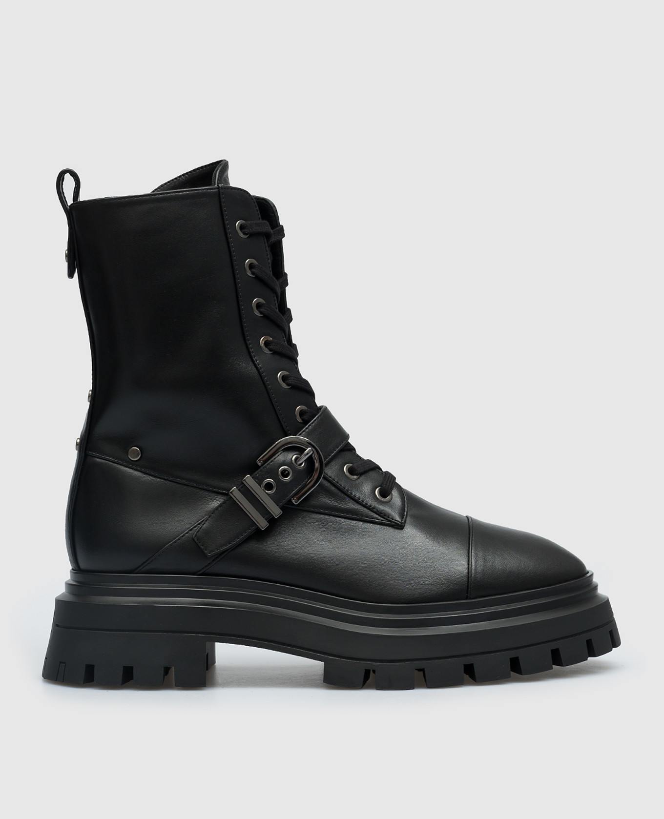 Bedford black leather boots stuart weitzman