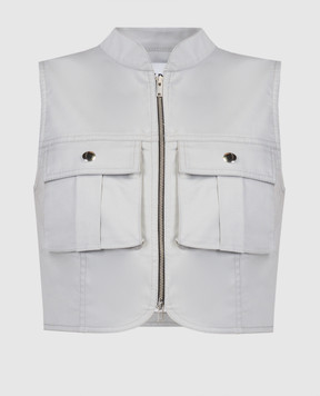 Materiel Gray vest MRE24N1997BLLG