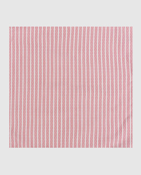 Stefano Ricci Children's red striped scarf YFZ25LJ1653