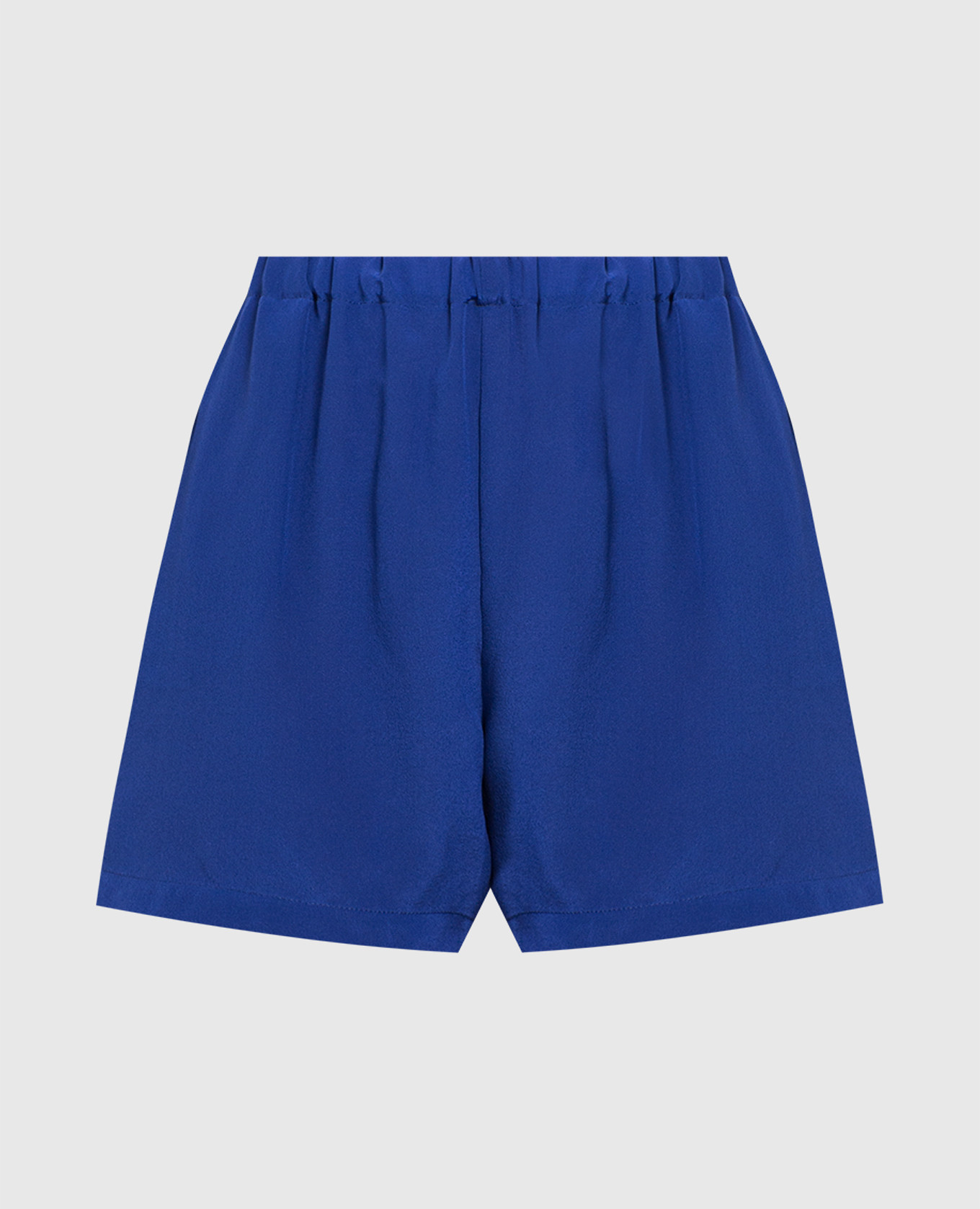 Silk blue shorts lavi