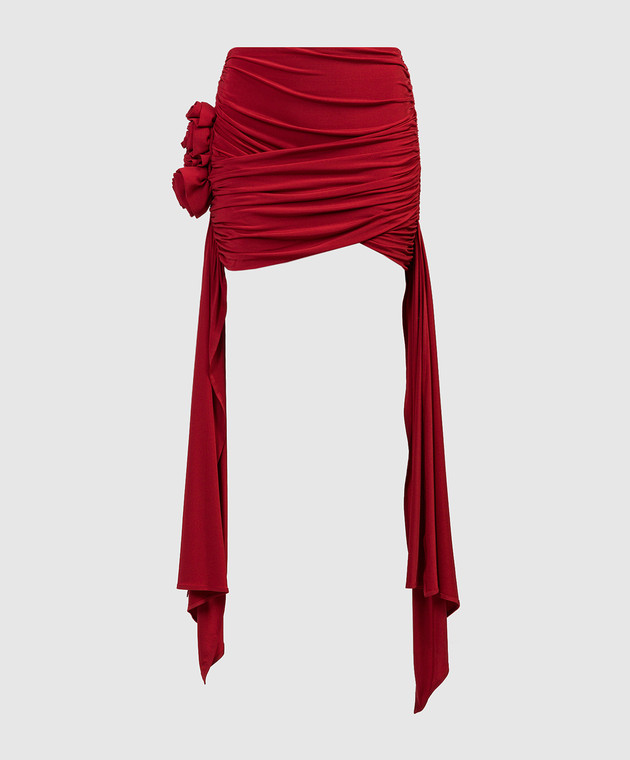 スカート MAGDA BUTRYM Women Mini Skirts 442525 RED Magda Butrym Boca Skirt in Red | FWRD