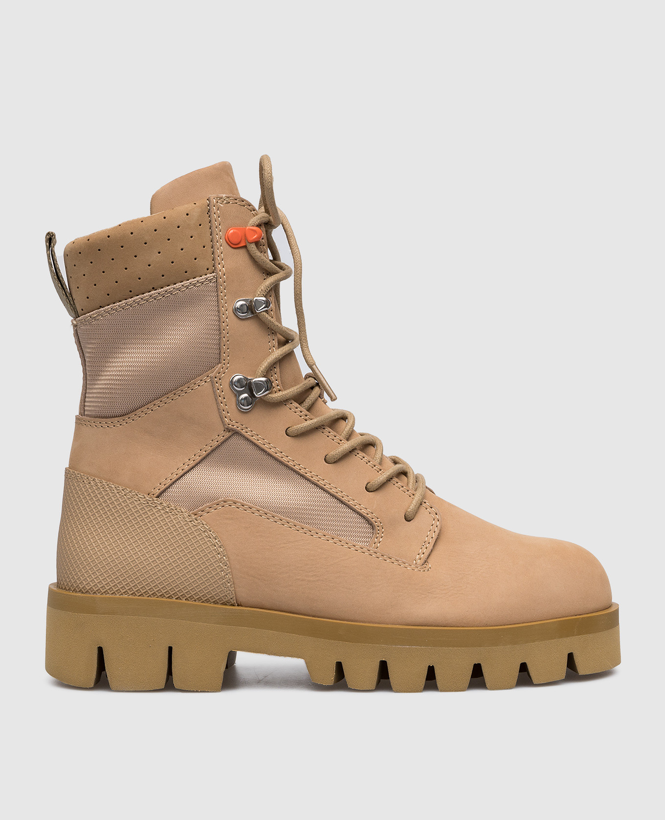 

Brown combination boots Heron Preston