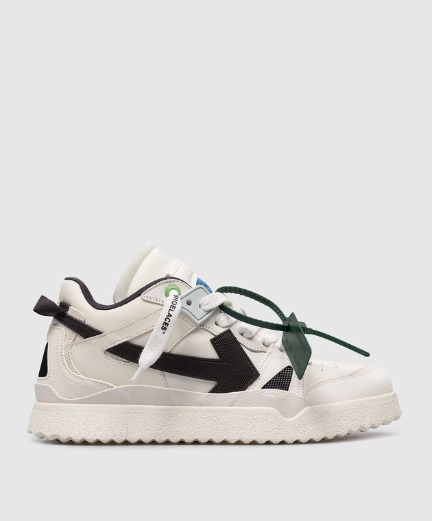 スニーカー Off-White OMIA234C99LEA002 MIDTOP SPONGE Sneakers Off-White Midtop Sponge sneaker – Hollo Shoe