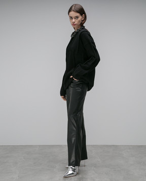 Gauchere Black sweater made of wool P22327460451