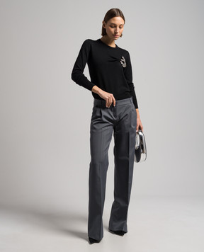 Coperni Gray pants in a pattern COPP63823