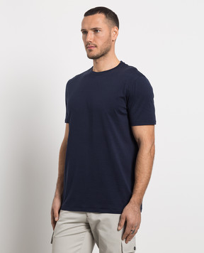 ISAIA Blue T-shirt MCI154JP001