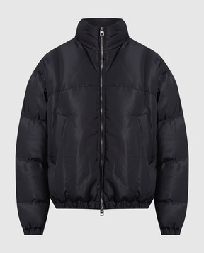 Alexander McQueen Black jacket with Seal embroidery 758808QVR77