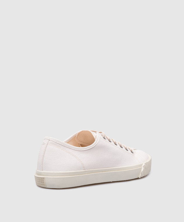 スニーカー Maison Margiela SNEAKER (S38WS0185P4291 T1003) Maison Margiela - White Tabi sneakers with logo