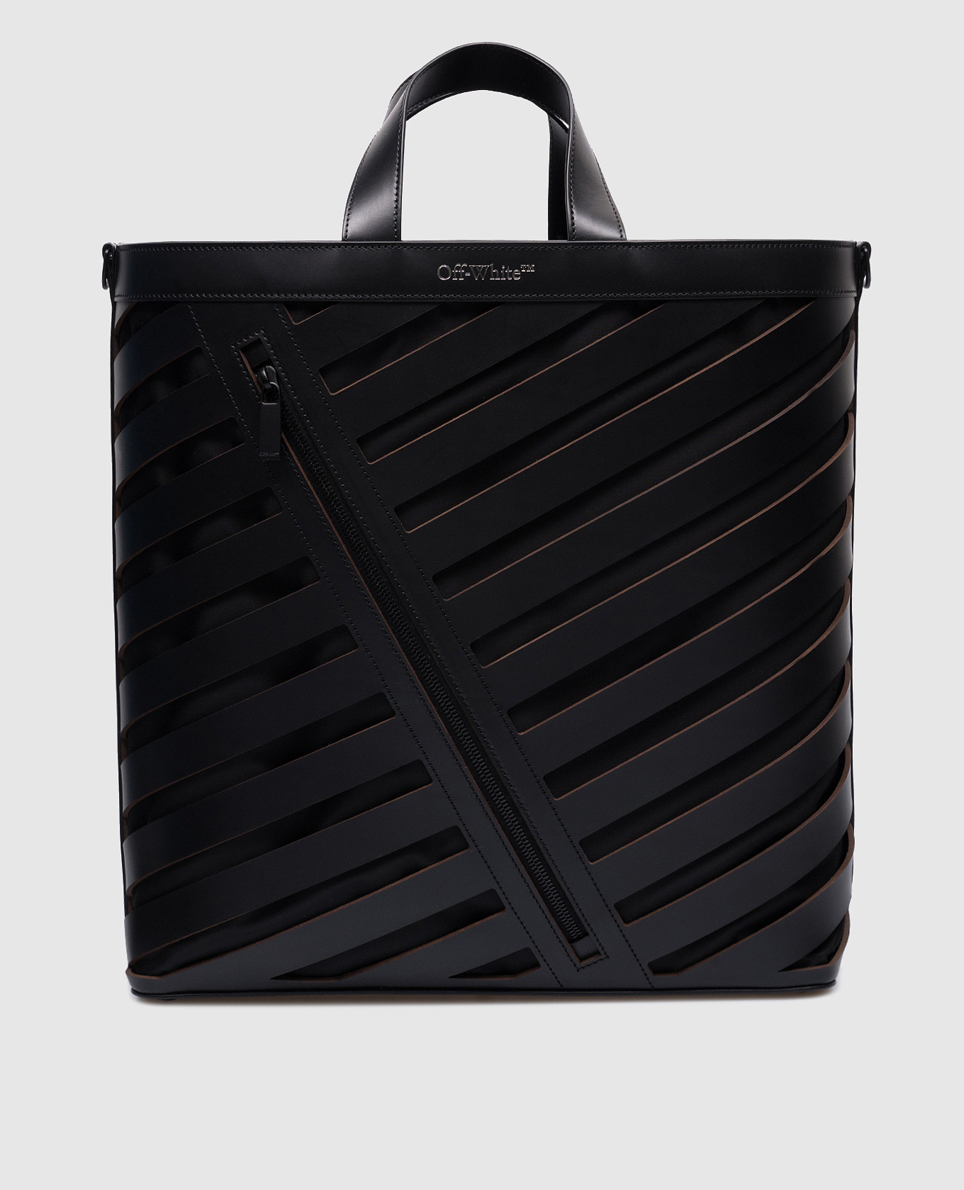 

Black Diag tote bag with logo print Off-White