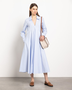 CO Blue striped dress 4301SSWC