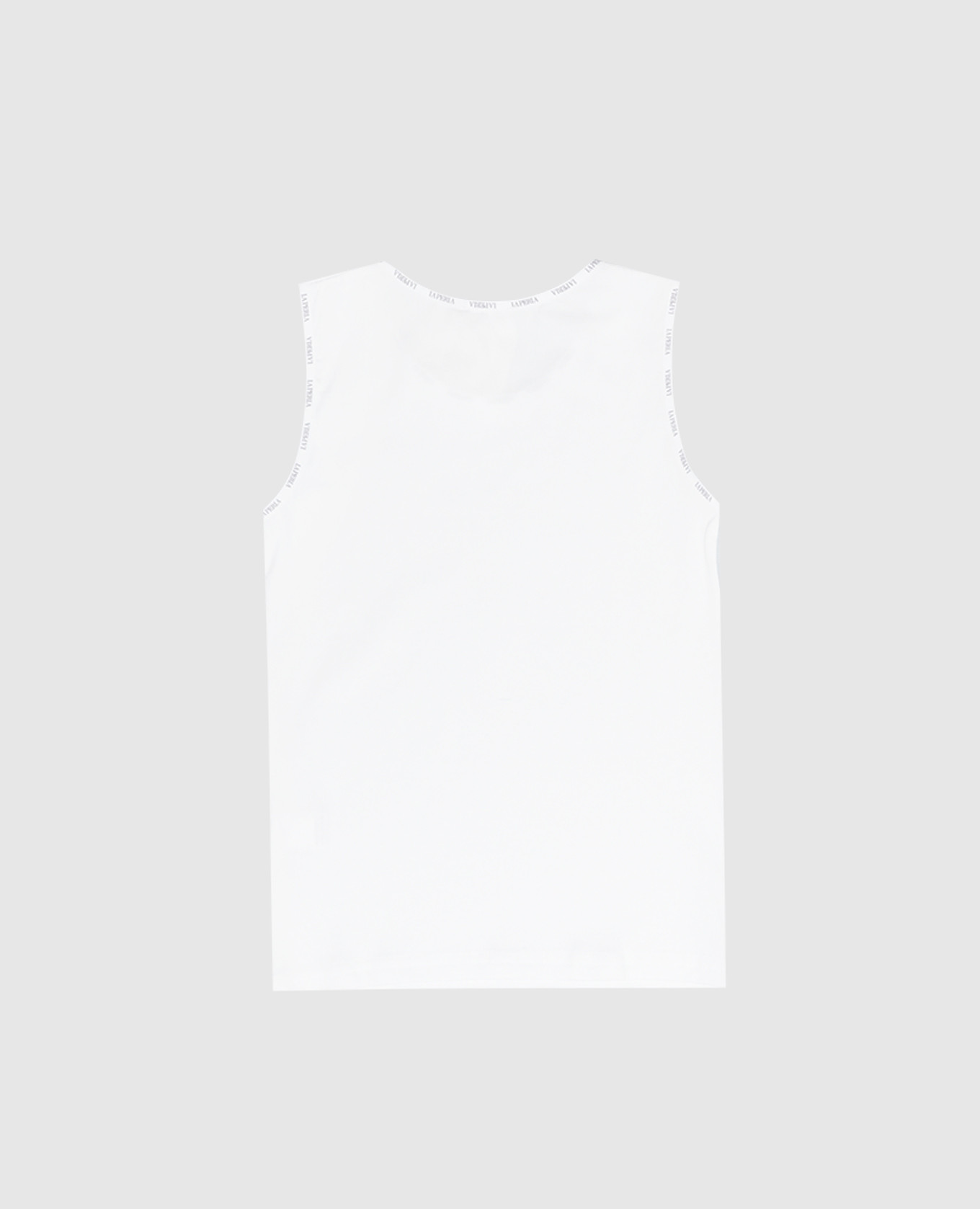 

Children's white t-shirt with logo LA PERLA